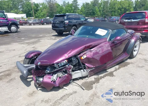 1999 Plymouth Prowler из США, поврежденный, VIN 1P3EW65G5XV500360